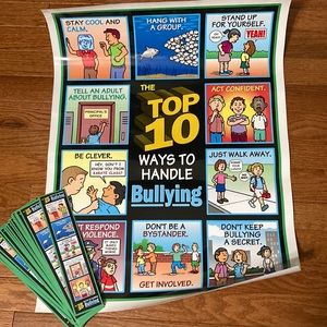Top 10 Ways to Handle BULLYING (poster/bookmarks)